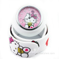 New Arrival Children Slap Bracelet Cartoon Quartz Watch